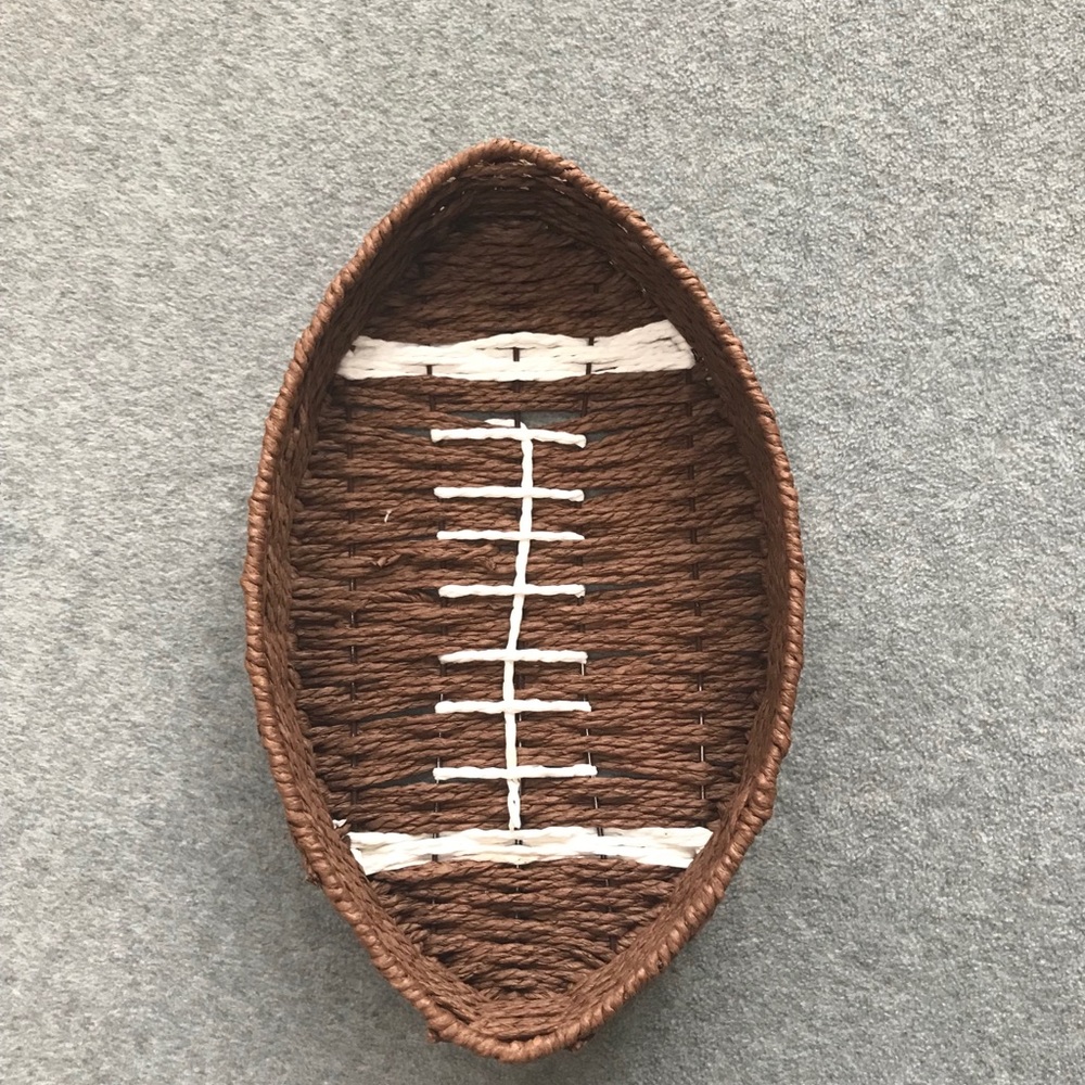 Football basket new with tags